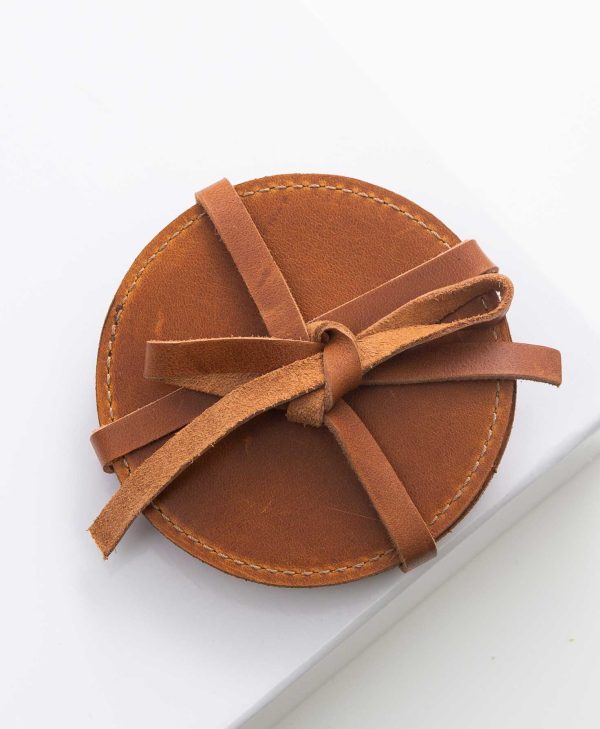 Leather Coasters, Set of 4 Online Hot Sale