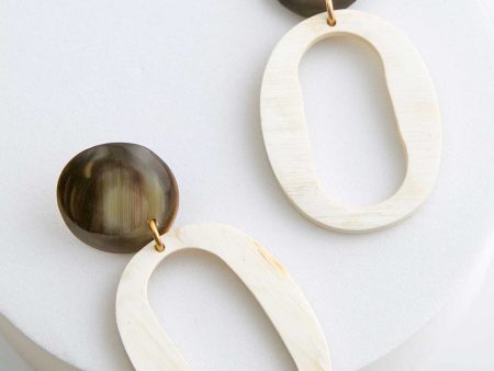 Ankole Horn Earrings on Sale