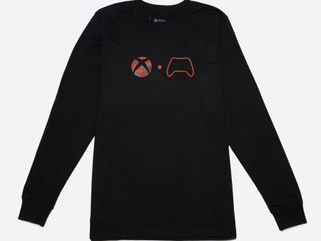 Xbox Icon Collection Daystrike Camo Long Sleeve Tee on Sale