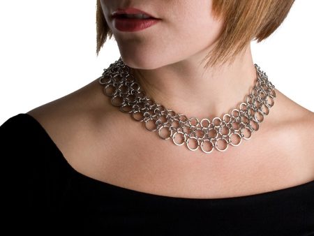 HALO Collar Necklace For Sale