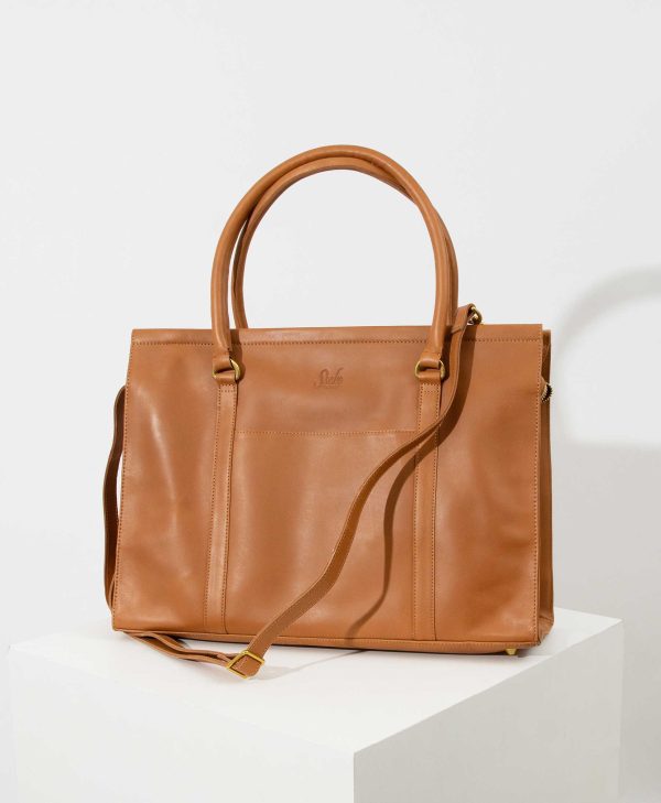 Classic Satchel, Caramel on Sale