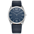 Stainless Steel Eco Drive Blue Dial Suratto Watch by Citizen Online Sale