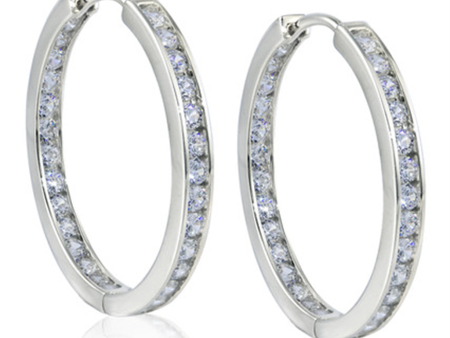 Diamond Hoop Online Hot Sale