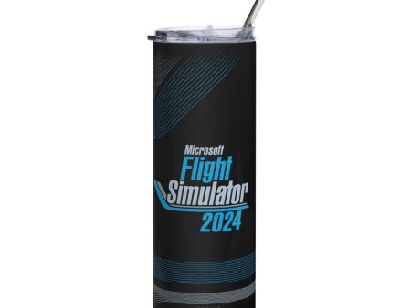 Flight Simulator 2024 Stainless Steel Tumbler Online now