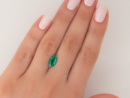 2.5Ct Marquise Cut Lab Created Emerald Online Sale