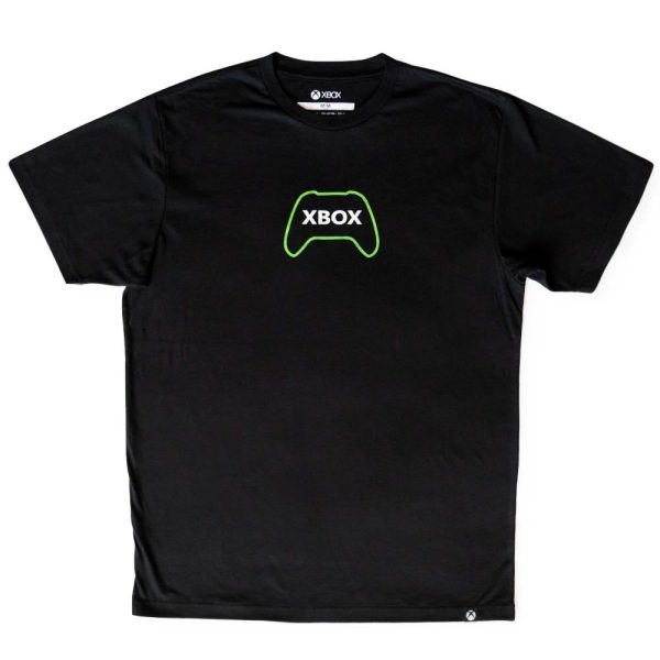 Xbox Controller ABXY Black T-Shirt Online now