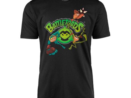 Battletoads Zits, Rash and Pimple Black T-shirt For Cheap