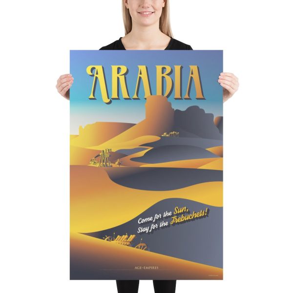 Age of Empires Arabia Travel Poster Online now