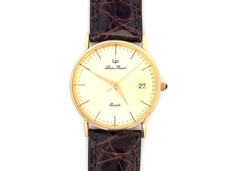 Estate 14K Yellow Gold Lucien Piccard Watch Fashion