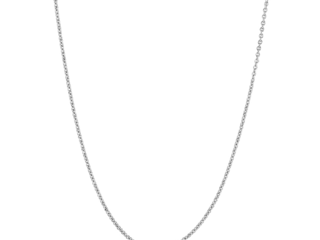 Sterling Silver 1.05mm Cable Chain Necklace 20  Supply