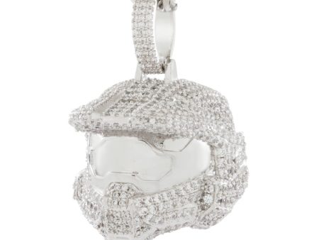 Halo x King Ice - Master Chief Helmet Necklace on Sale