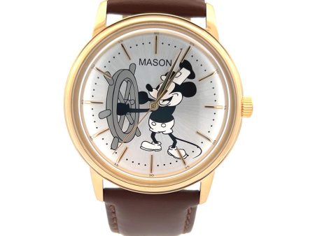 Gold Tone Mickey Mouse Watch by Mason Supply