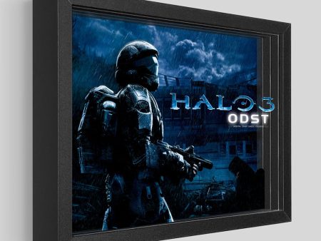 Halo ODST Shadowbox Art For Sale