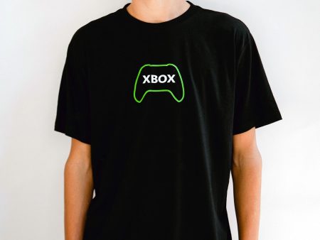 Xbox Controller ABXY Black T-Shirt Online now