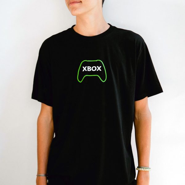 Xbox Controller ABXY Black T-Shirt Online now