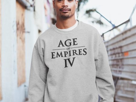 Age of Empires IV Logo Fleece Crewneck Sweatshirt Online