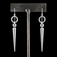 THORN Hoop & Byzantine Long Drop Earrings Hot on Sale