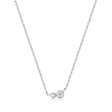 Sterling Silver Cubic Zirconia Orb Necklace by Ania Haie Online