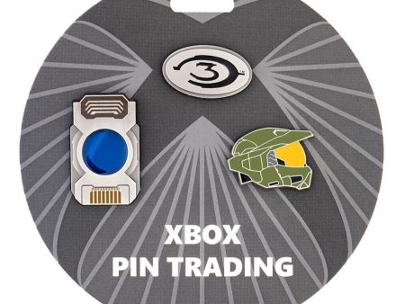 Xbox Pin Trading Halo 3 3-Pin Set Cheap