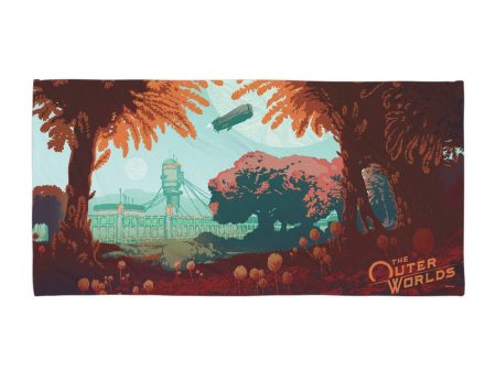 The Outer Worlds Roseway Beach Towel For Cheap