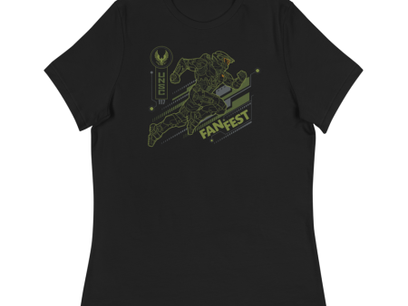 Xbox FanFest Halo Infinite Master Chief Women s T-shirt Online Hot Sale